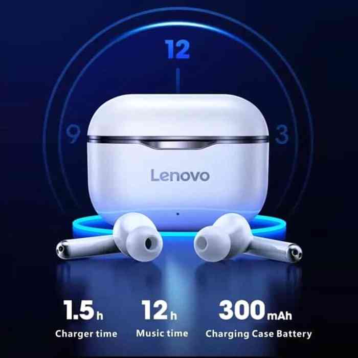 Lenovo Live pods LP1 bluetooth Earbuds Headset Noise Cancelling